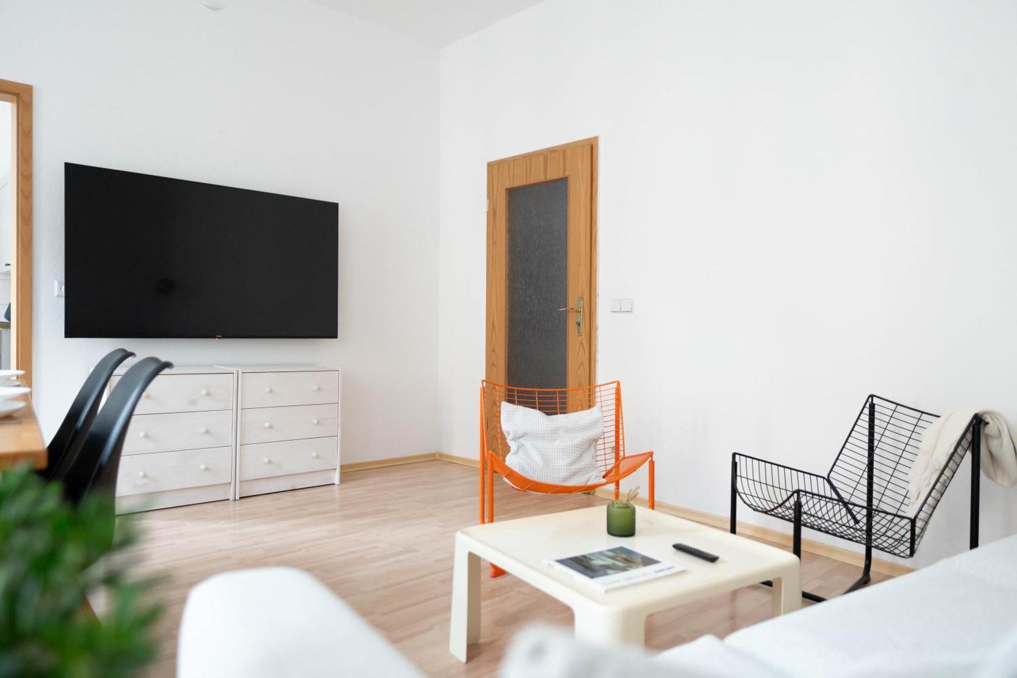 Große 3 Zimmer Wohnung mit Netflix in zentraler Lage Erfurt Exterior foto